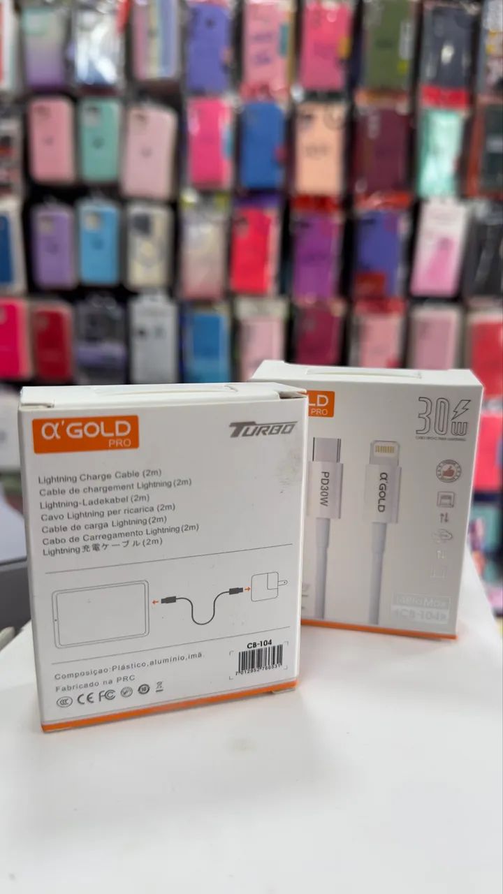 Cabo Turbo Lightning para IOS 30W - Foto 2