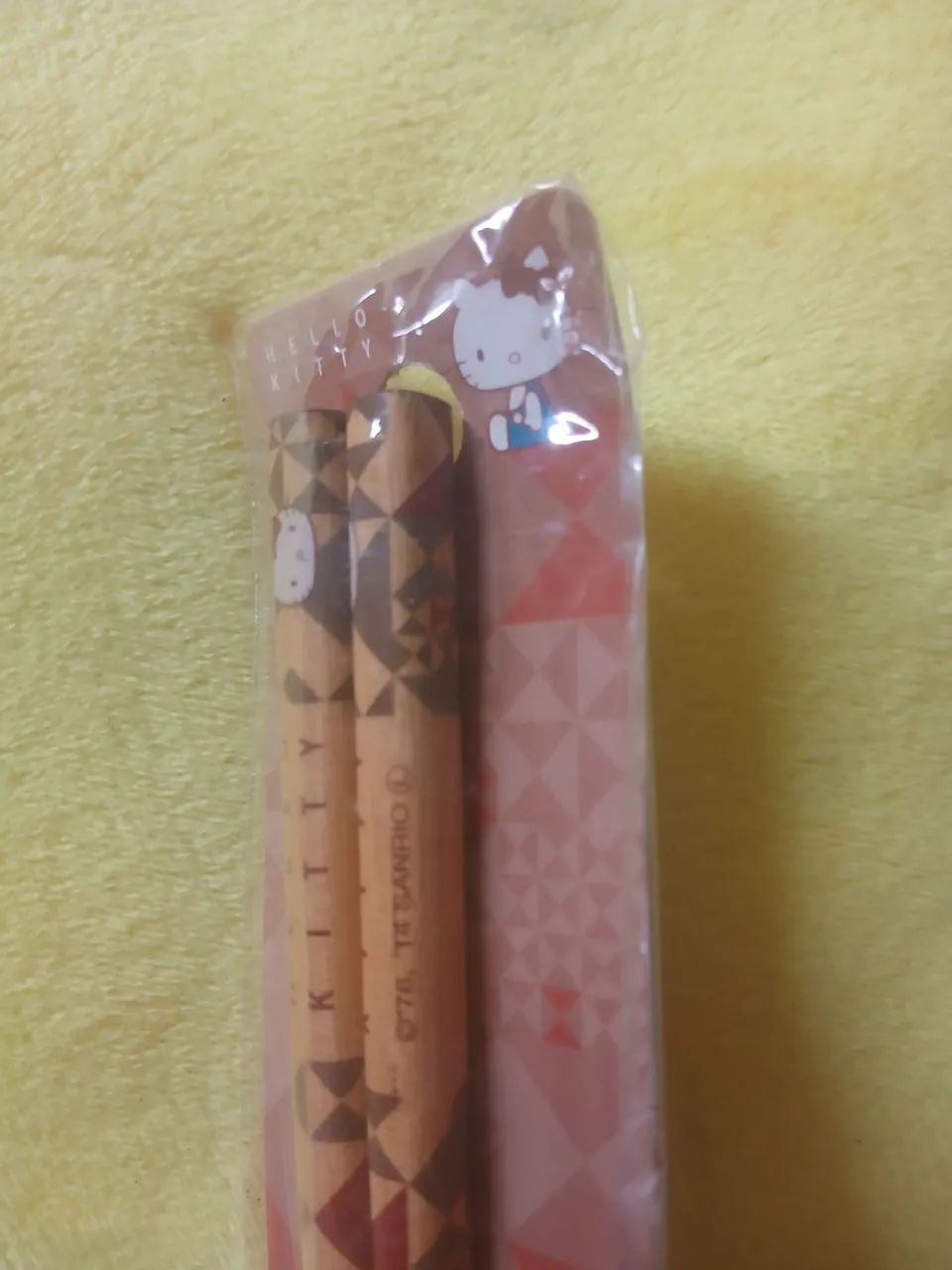 No plástico Hello Kitty Hashis de Bambu - 21 cm - Foto 2