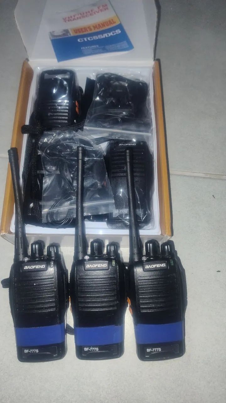 Vendo 5 radios(2 sem uso)