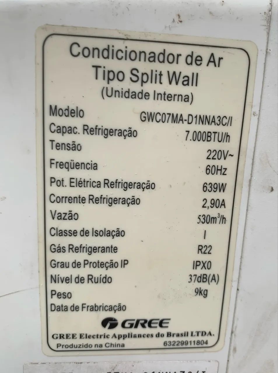 Ar Condicionado Split Gree 7Mil Btus 220v  - Foto 3