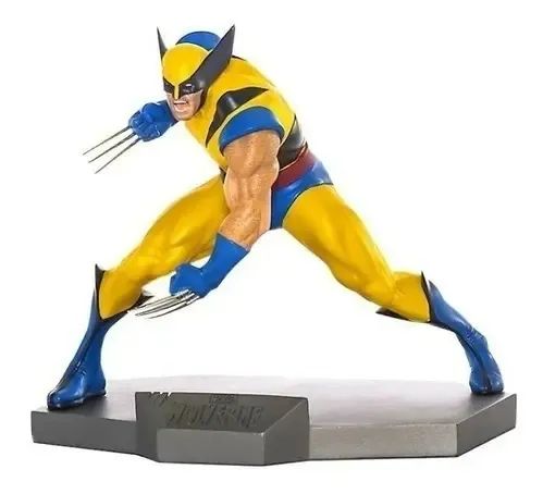 Iron Studios X-Men - Wolverine 1/10 - Novo na Caixa