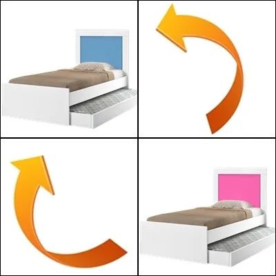 Bicama Luara  100% MDF  Produto Novo!  Pronta Entrega! - Foto 3