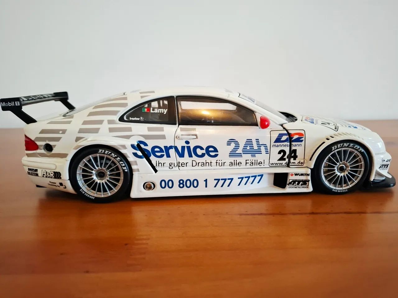 Miniatura Mercedes CLK DTM 1:18-Maisto - Foto 2