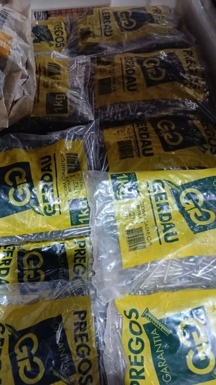 PREGO GERDAU 17X21 COM CABEÇA - Foto 4