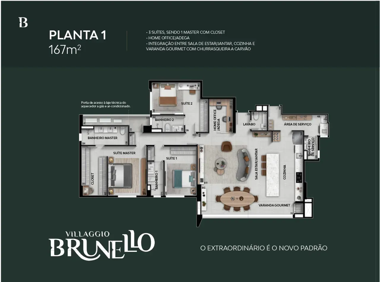 PLANTA 167m²