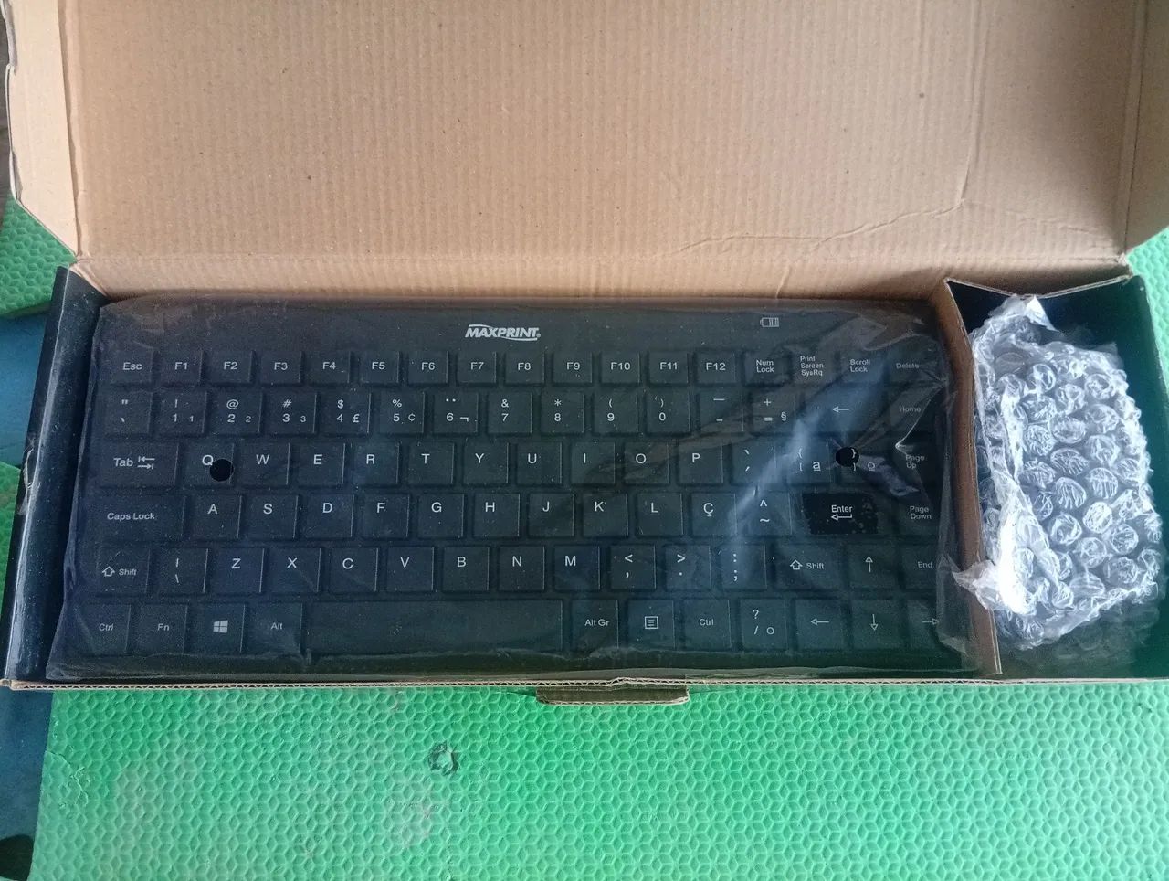 Teclado e mouse sem fio Multilaser 