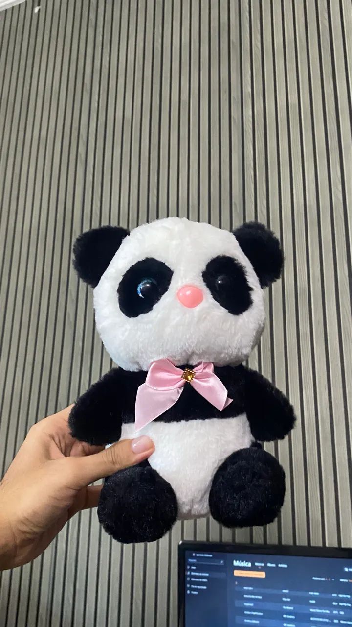 Pelúcia panda nova da br machine