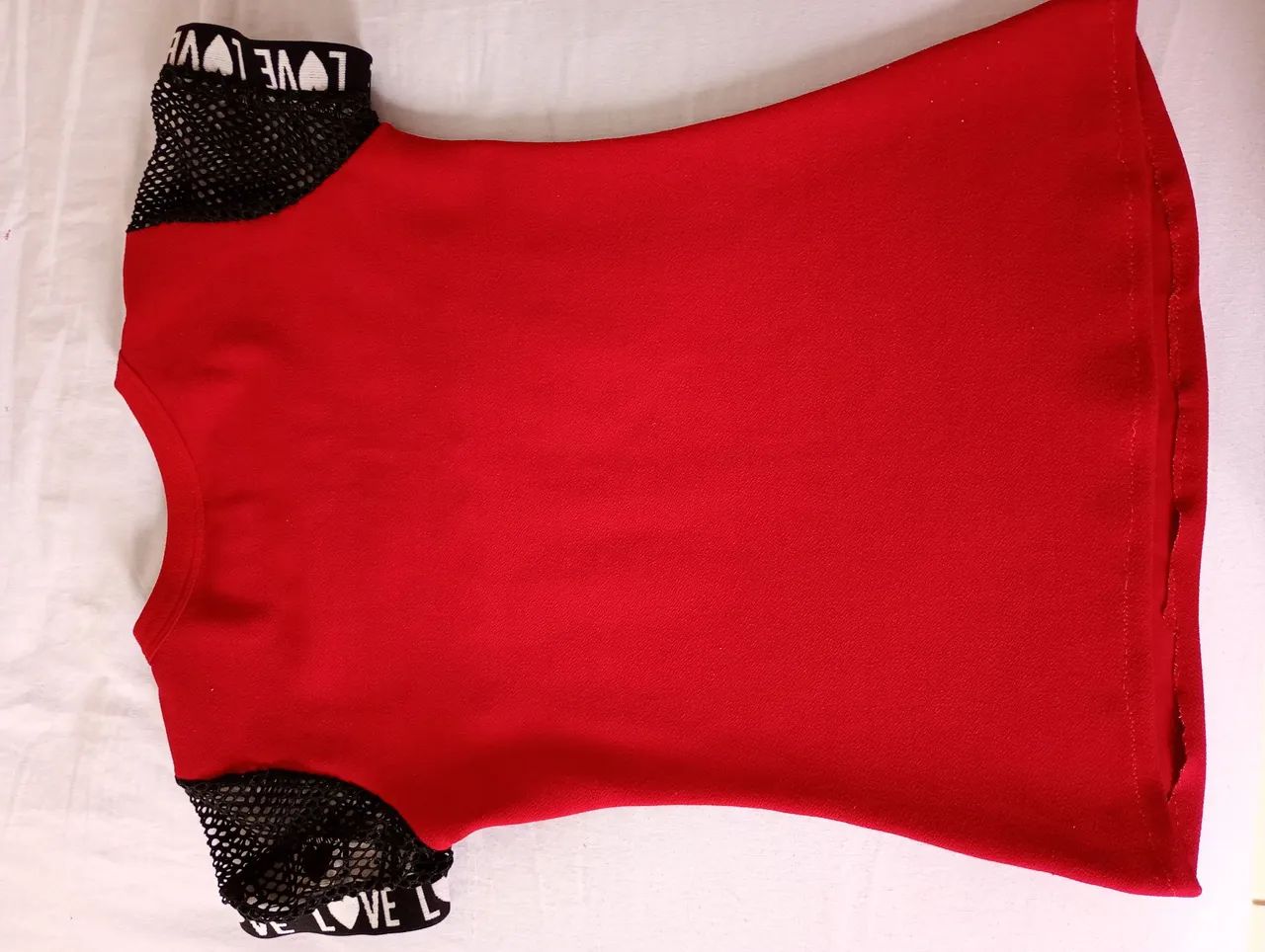 Camiseta Love Vermelha - Foto 4