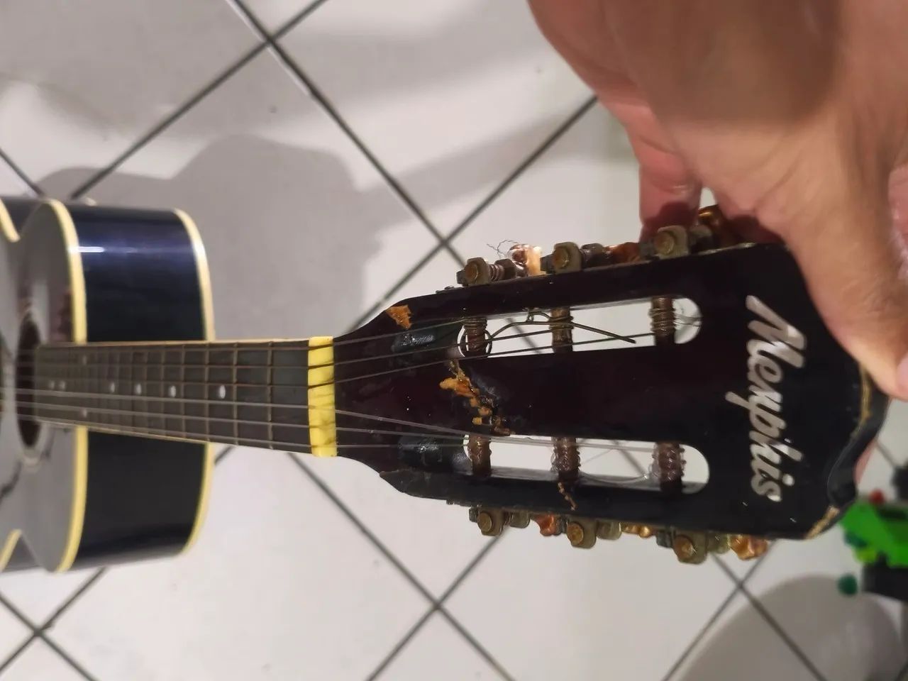 Violão Memphis preto - Foto 5