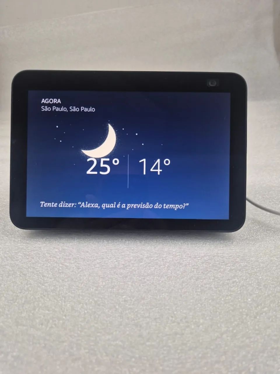 Echo Show 8 2ª Geração Alexa 8'' 13mp Preto Amazon Preto - Casa