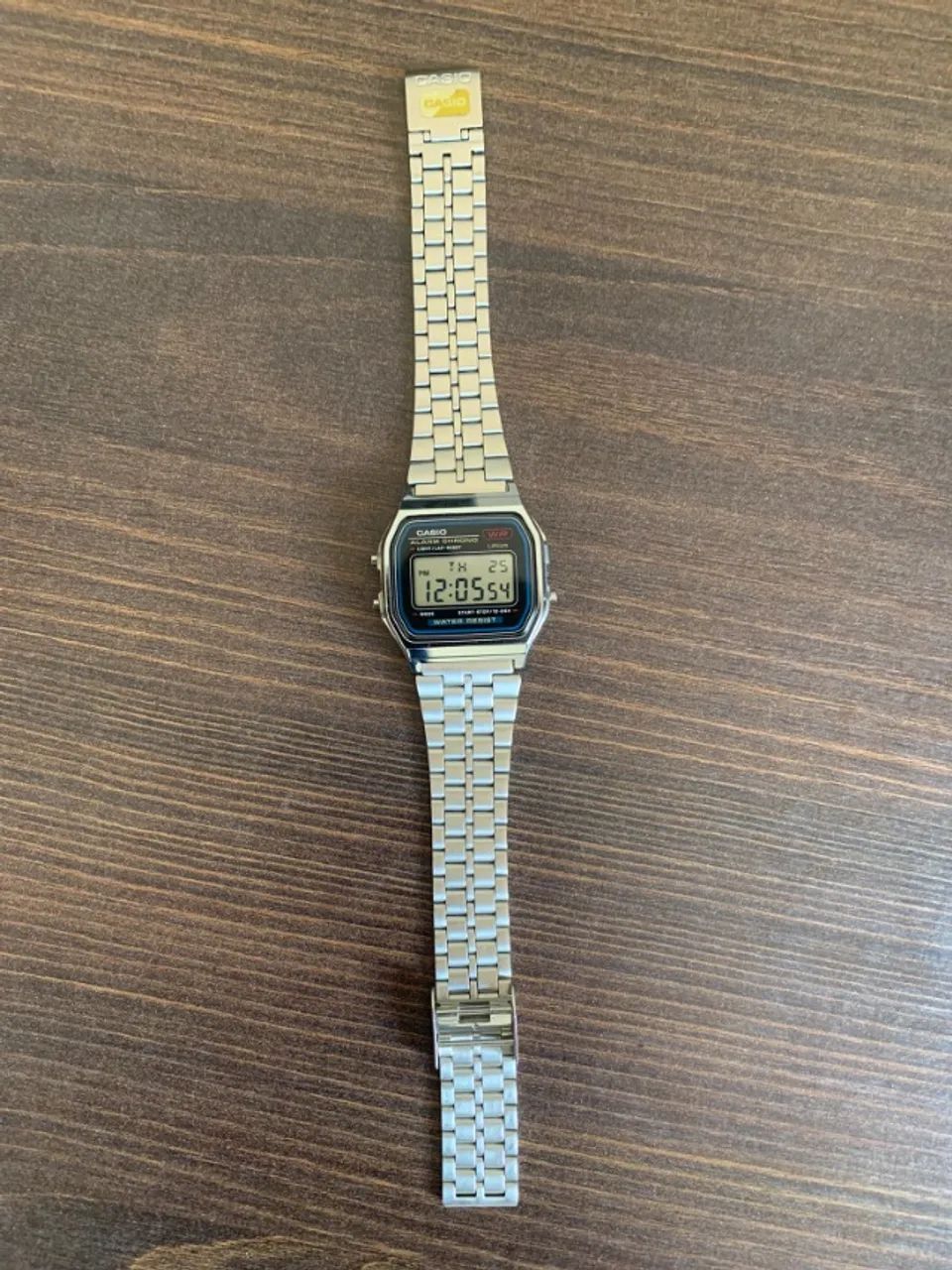 Relógio de Pulso Casio Vintage A159 - Prateado (Original) - Foto 3