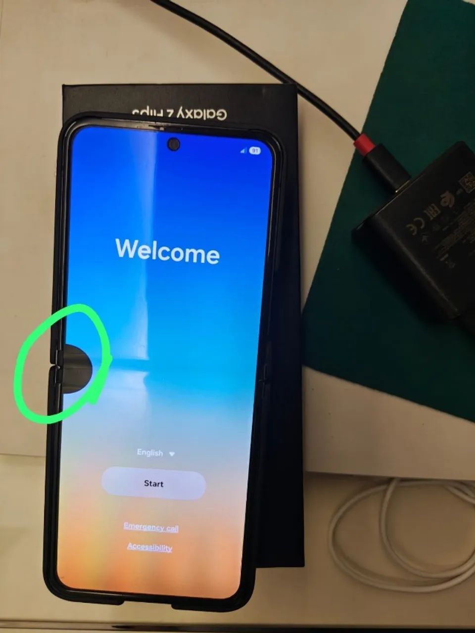  Samsung Z5 Flip (com defeito) - Foto 2