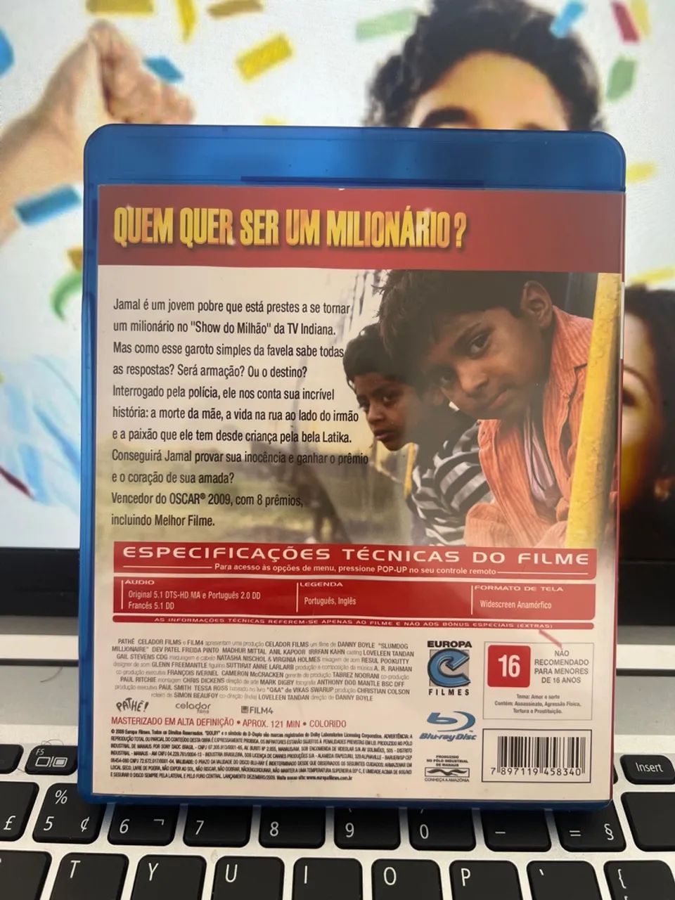 BLURAY QUEM QUER SER UM MILIONÁRIO? - Foto 2