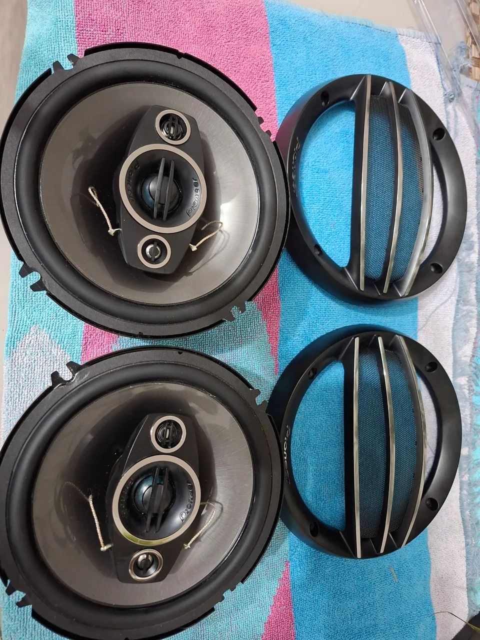 Par de alto falantes 6 polegadas - PIONEER - NOVO
