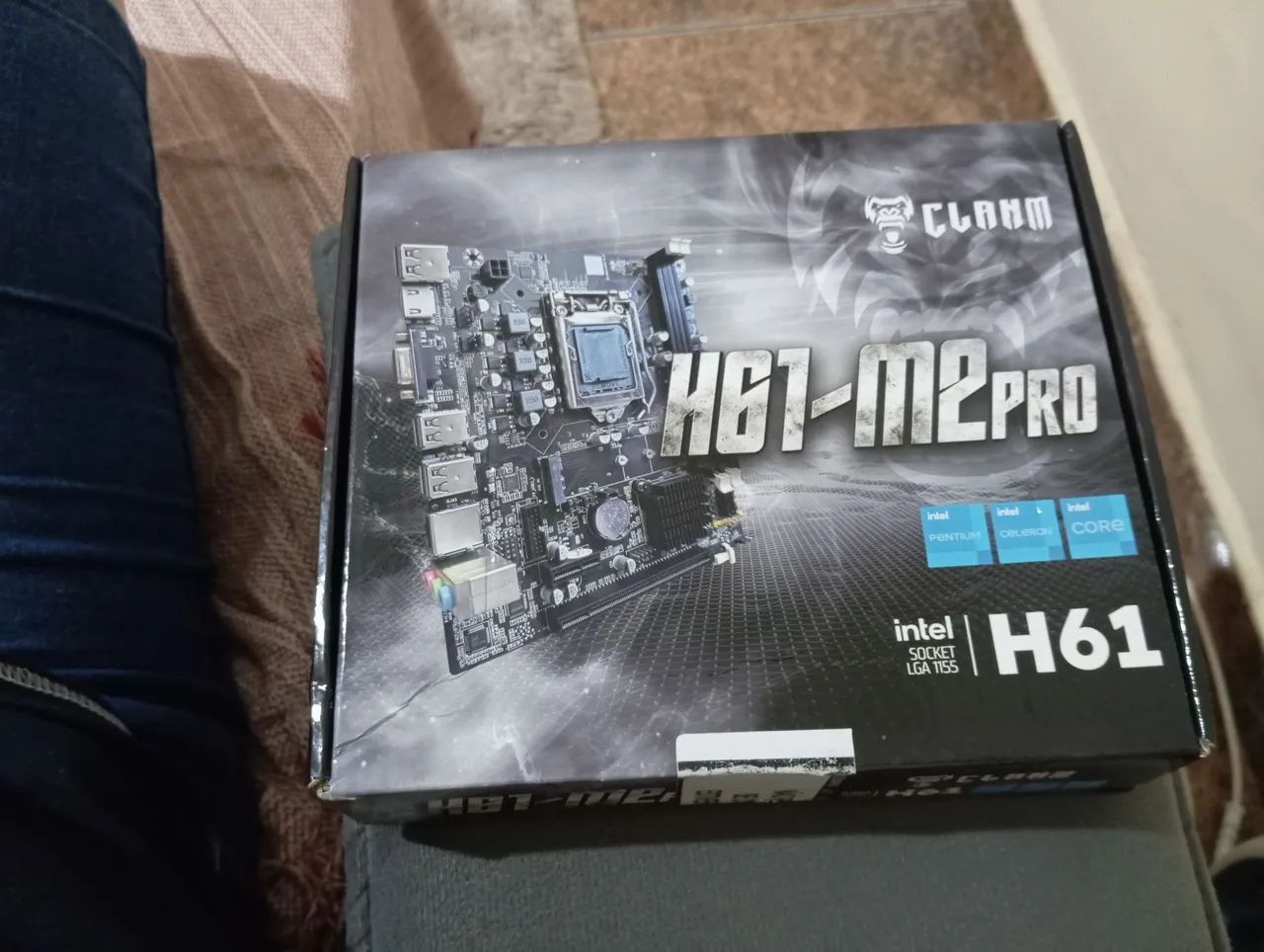 Placa mãe h61 m2pro