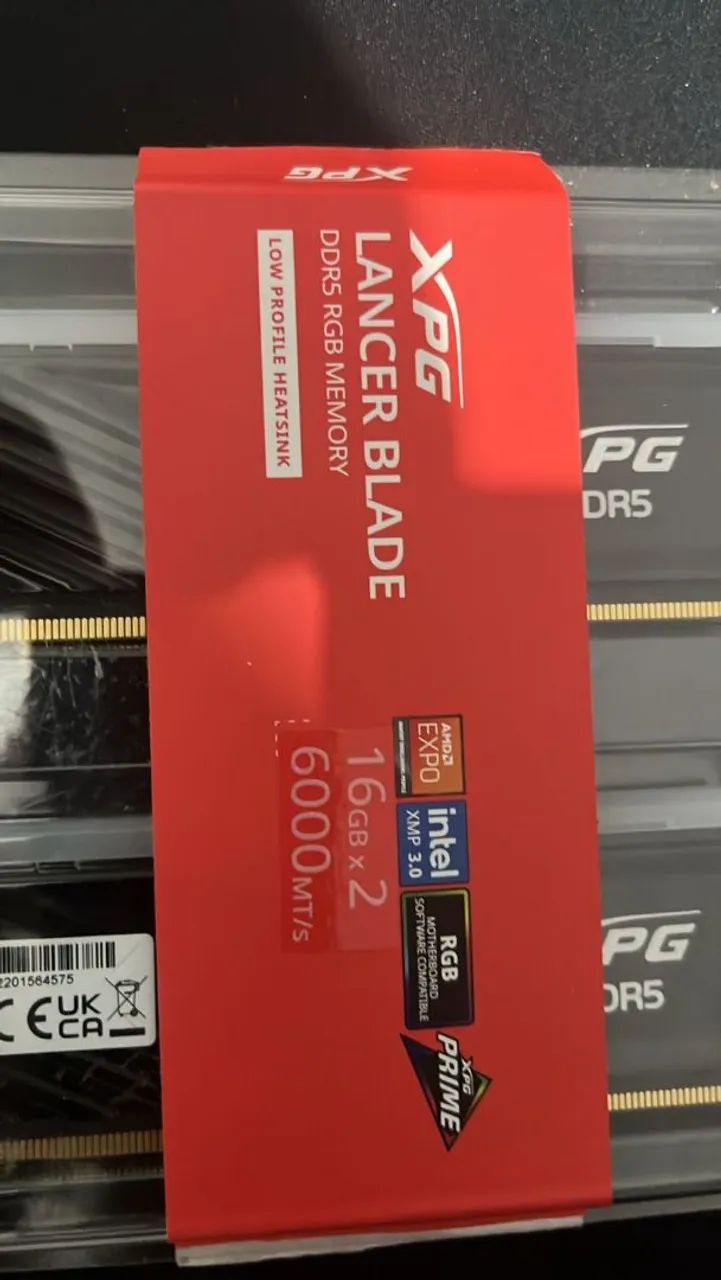 2x16gb XPG LANCER BLADE ddr5 - Foto 2