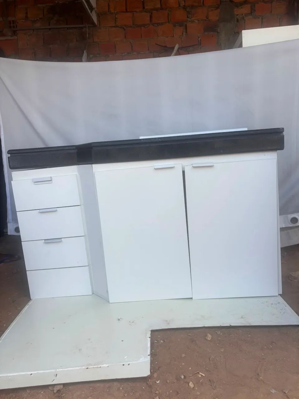 Pia para banheiro com armário  - Foto 3