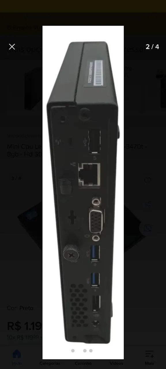 Lenovo Thinkcentre M92P Core I5 . 8gb DDR3 - Foto 3
