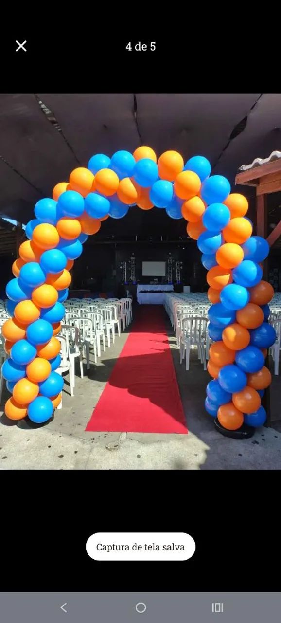 Arco de balões para lojas e comércios - Foto 5