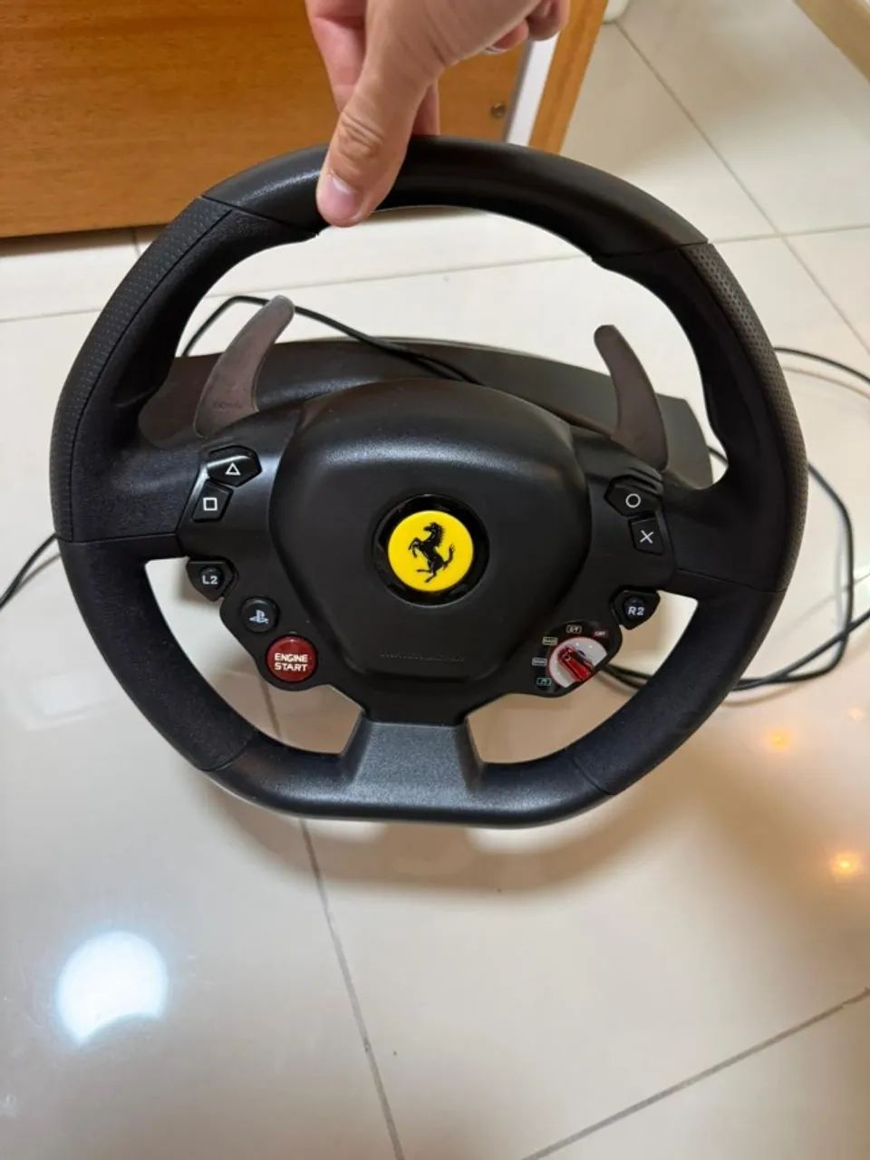 Volante Thrustmaster T80 Ferrari 488 GTB - PS4/PC