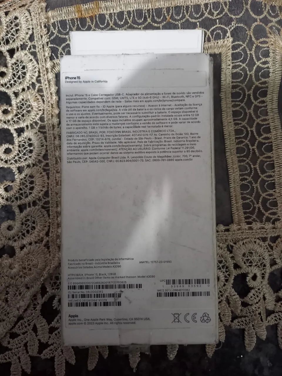 iPhone 15  128GB 3000 reais  - Foto 2