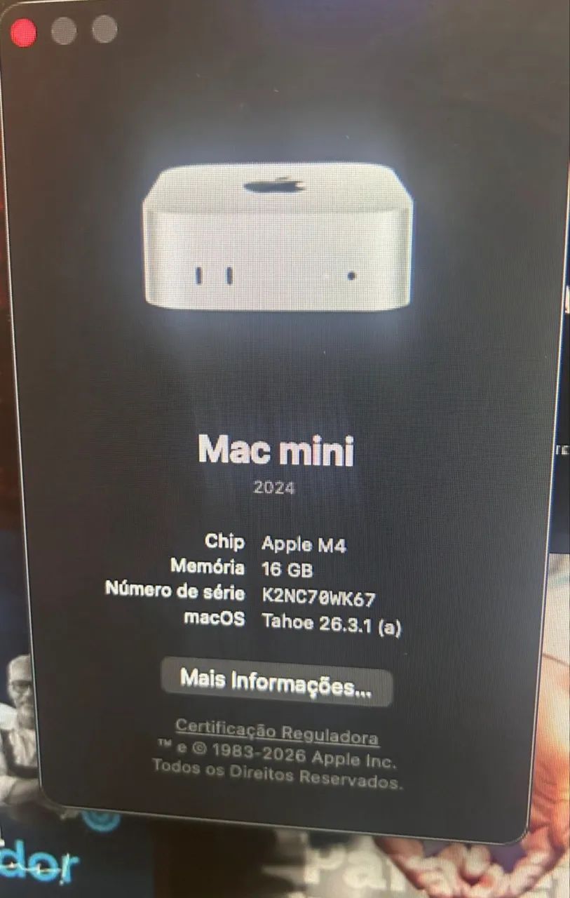 mac mini M4 256gb - Foto 3