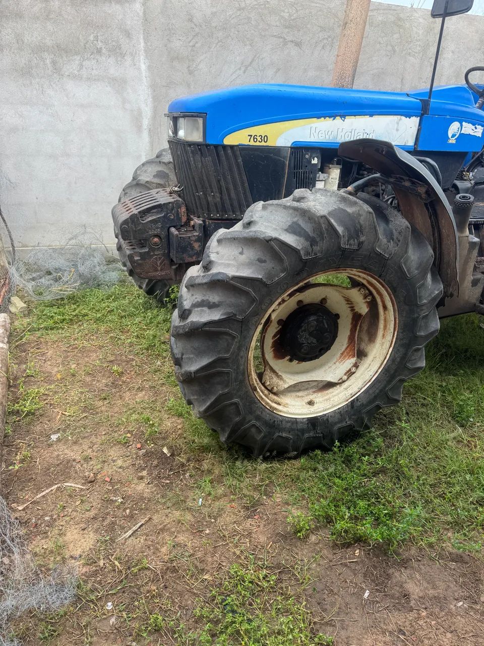 Trator new holland 7630 ano 2016 com grade em perfeito funcionamento  - Foto 2