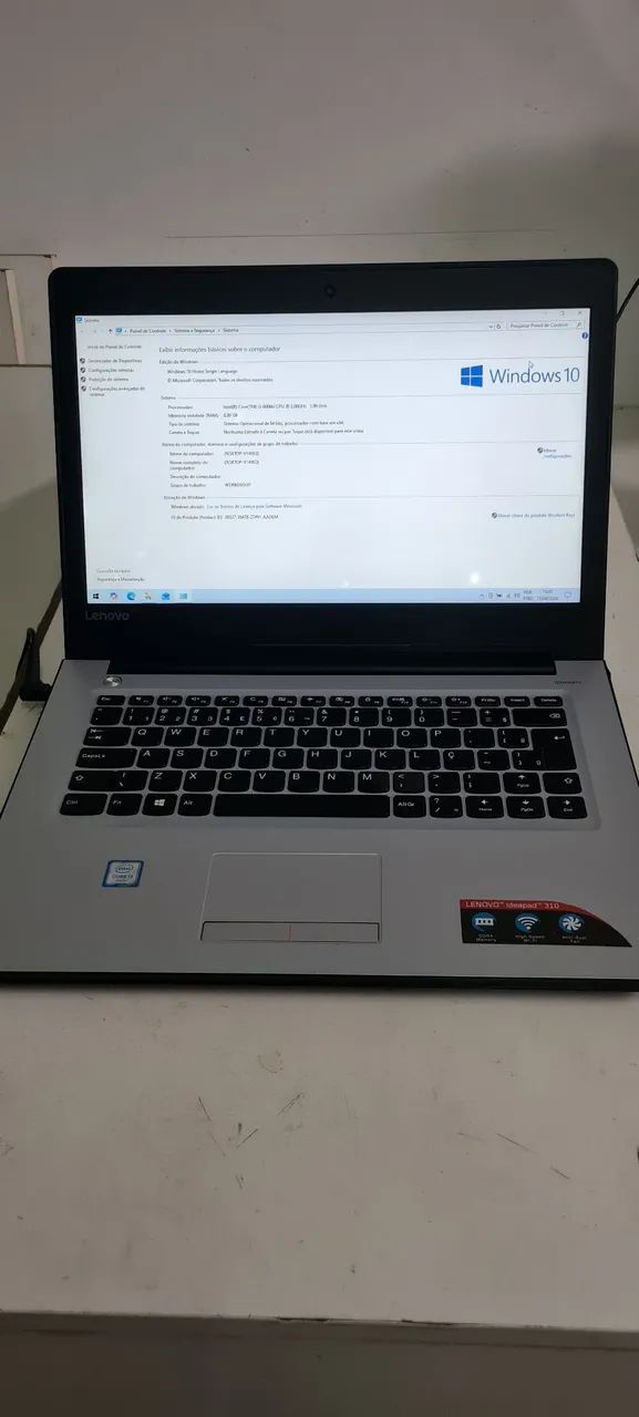 NOTEBOOK LENOVO INTEL CORE I3 6° geração 