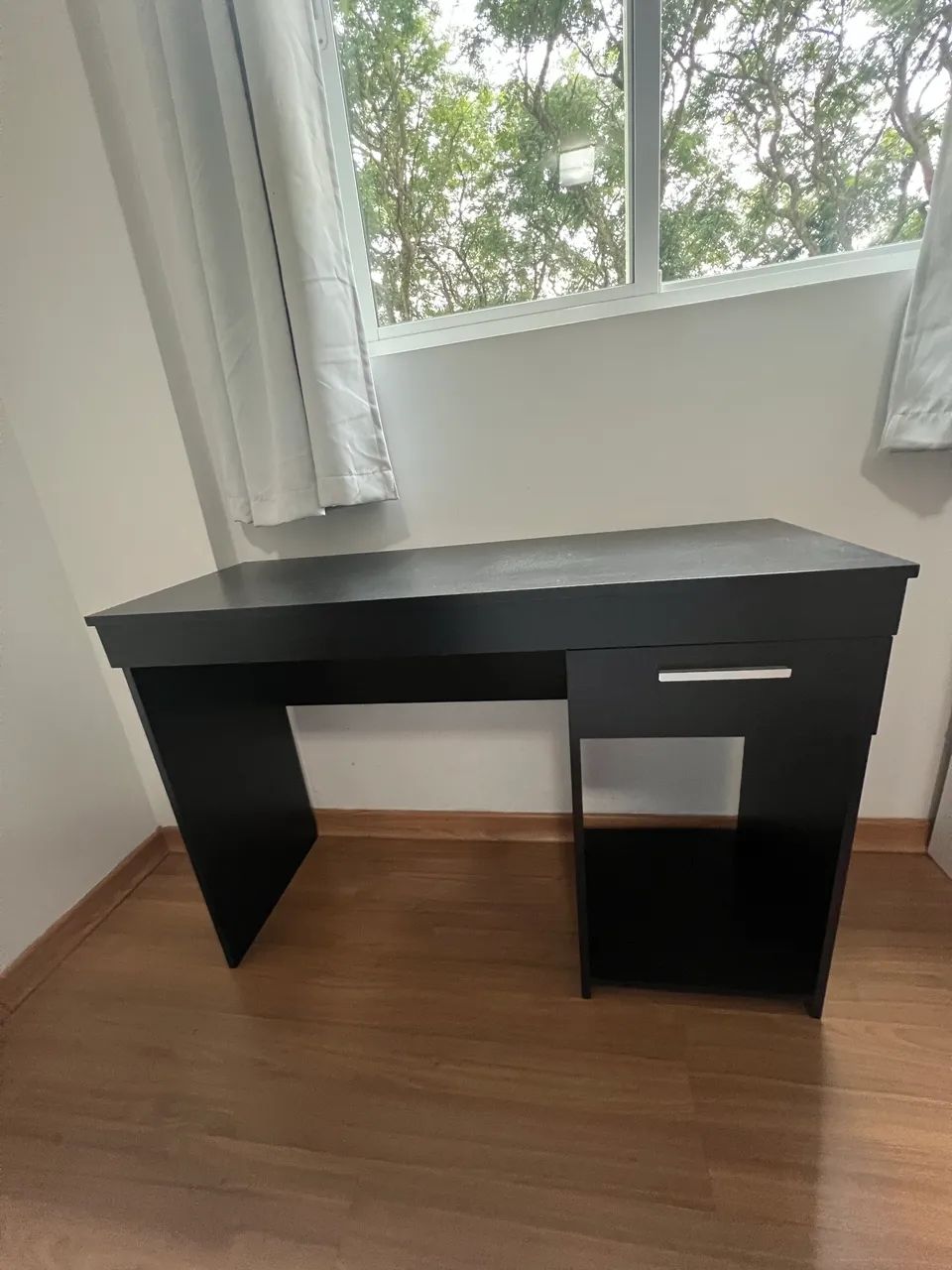 Escrivaninha mesa escritório preta - Foto 2