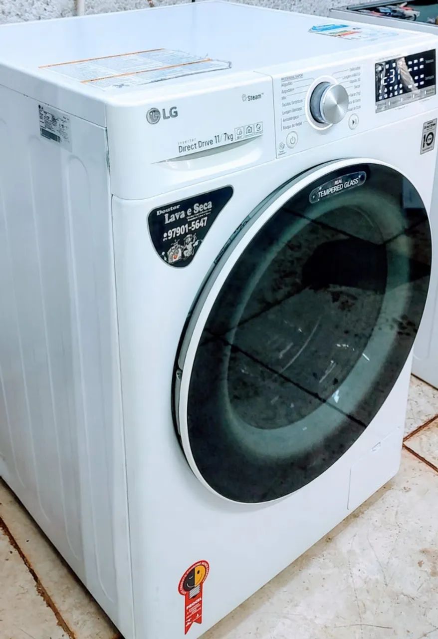 Máquina LAVA e SECA LG WI-FI Smart INVERTER, TUDO FUNCIONANDO Garantia Entrega Grátis* - Foto 6