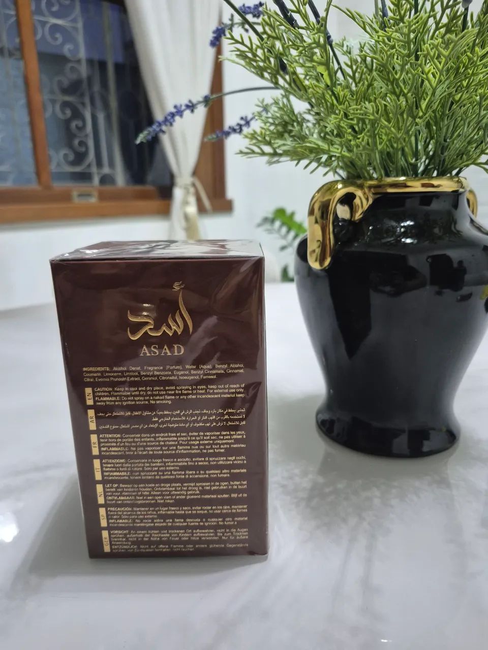 Asad Bourbon 100ml original,  novo, 100ml - Foto 3