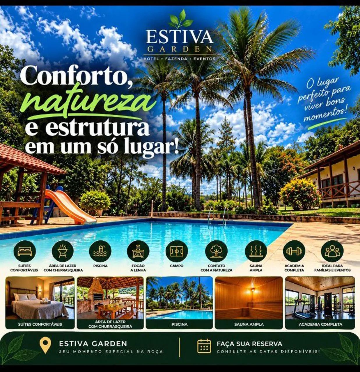 Sítio pra festas e eventos 