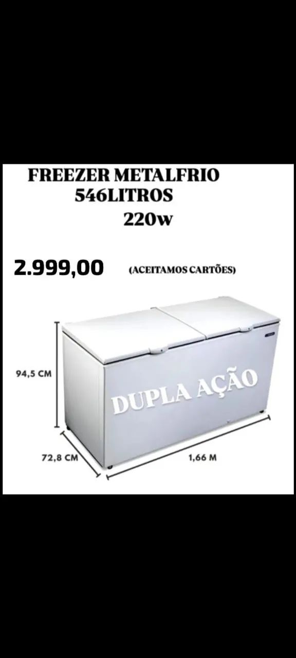 FREEZER HORIZONTAL 546 LITROS