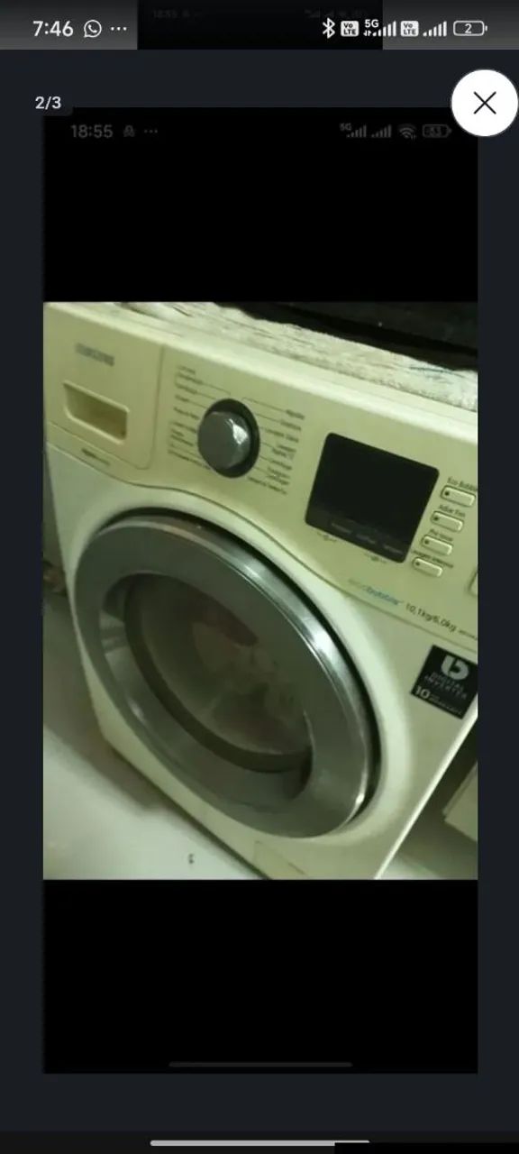Lava e seca Samsung 10kg
