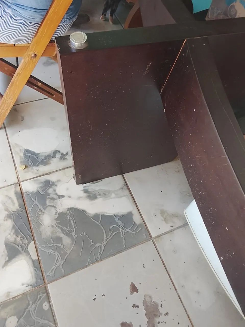 Mesa de Jantar com tampa de vidro - 2 metros.  - Foto 4