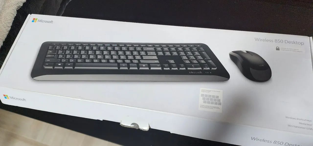 Mouse e teclado Microsoft