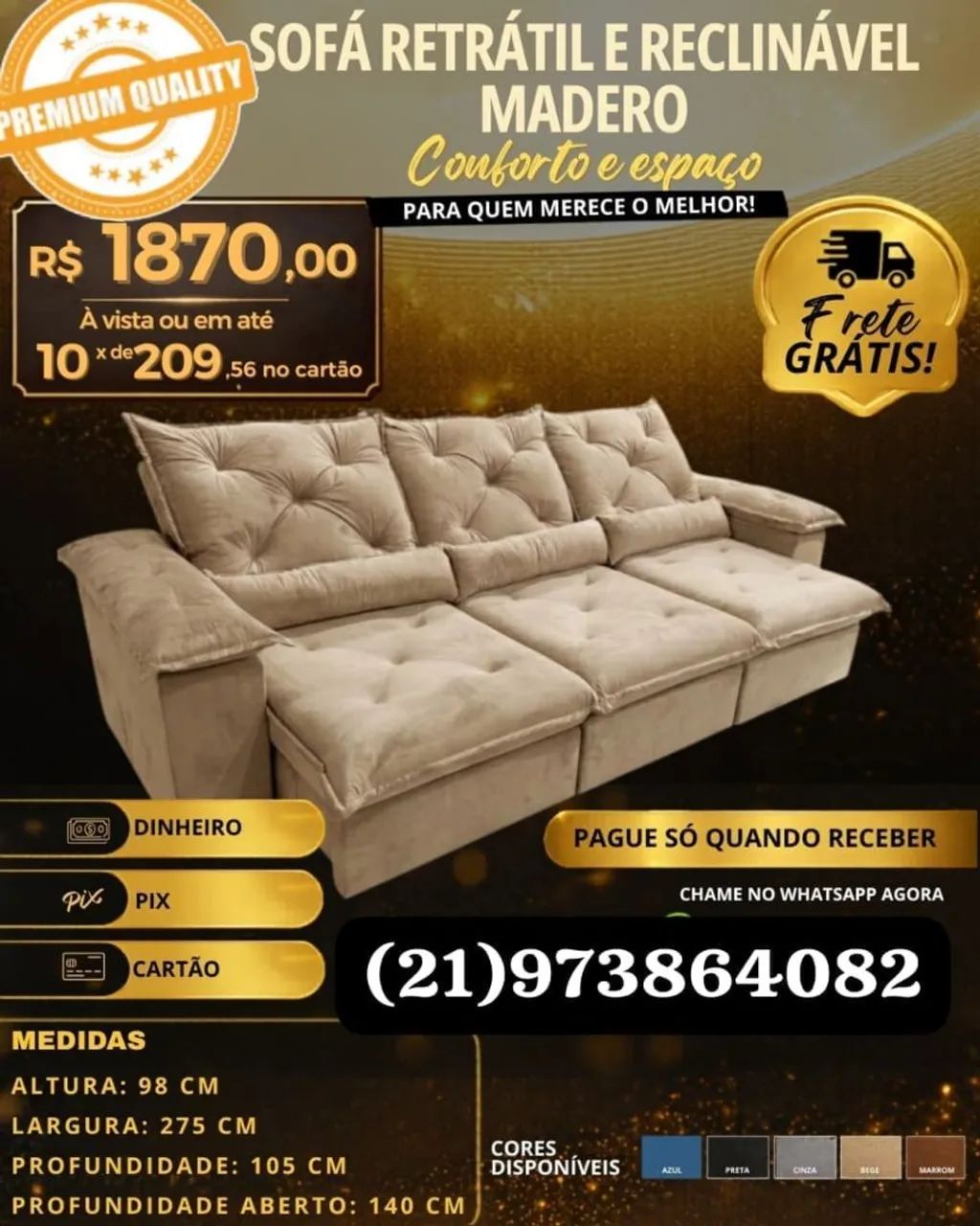 Frete grátis 