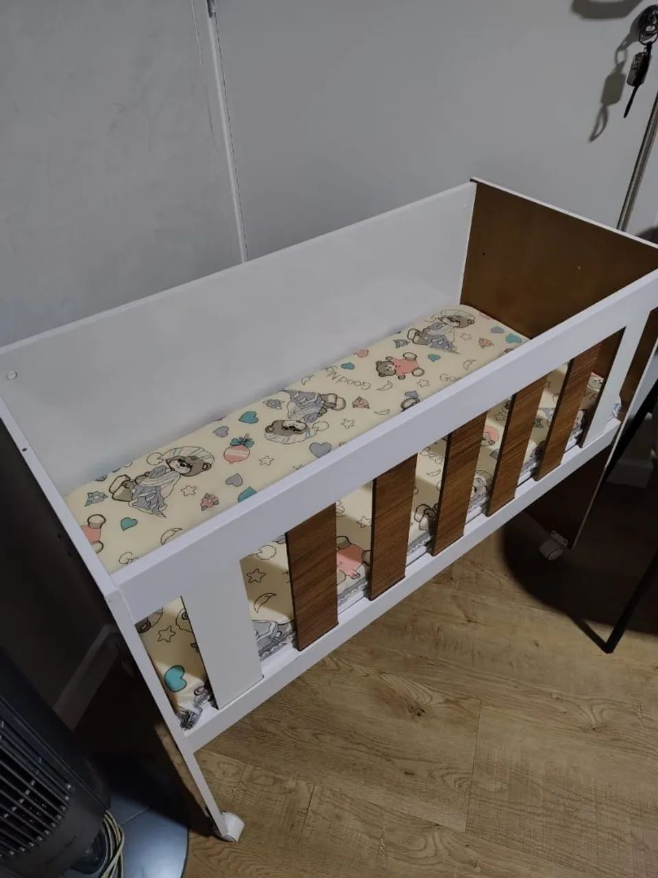 Mini berço com colchão