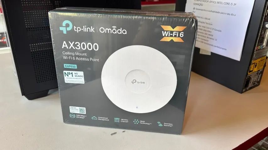 2 Access Point Wi-fi 6 Tp-link Omada Eap650 Ax3000 Dual Band