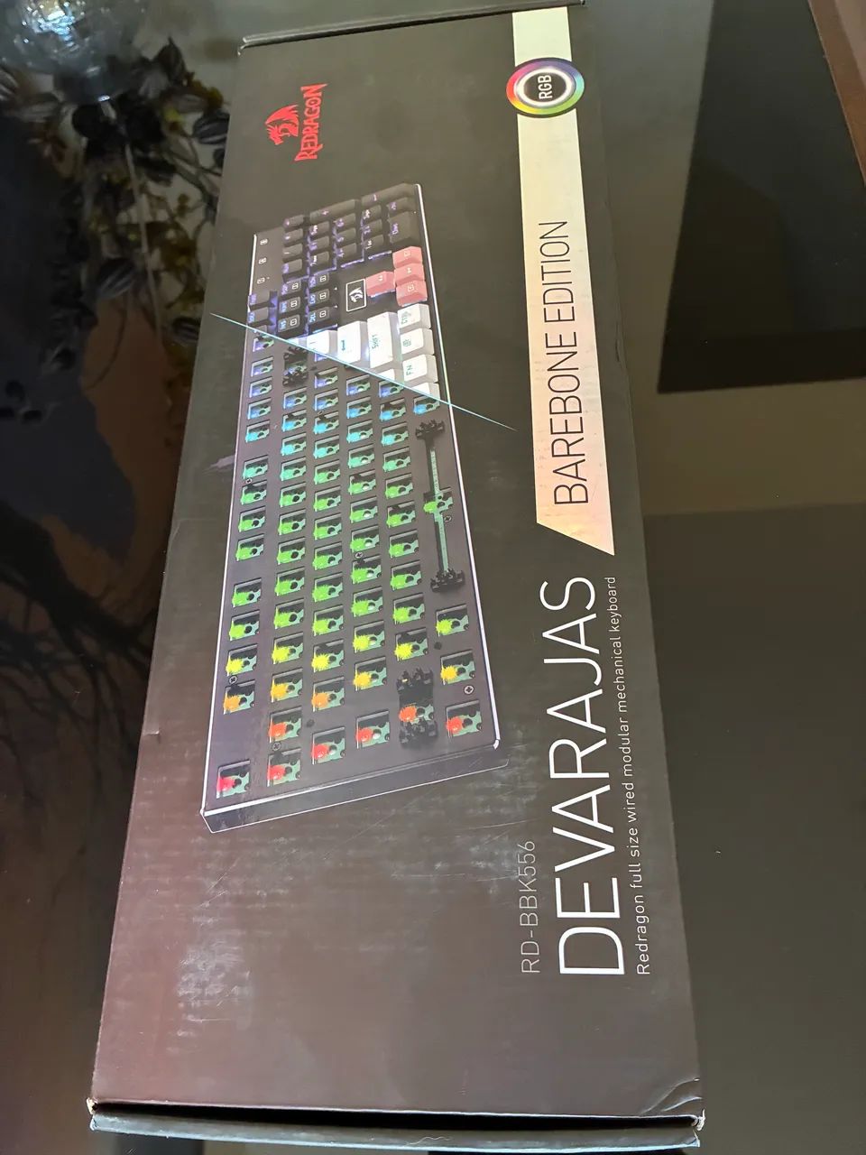 Teclado Mecânico Red Dragon Devajaras barebone edition - Foto 2