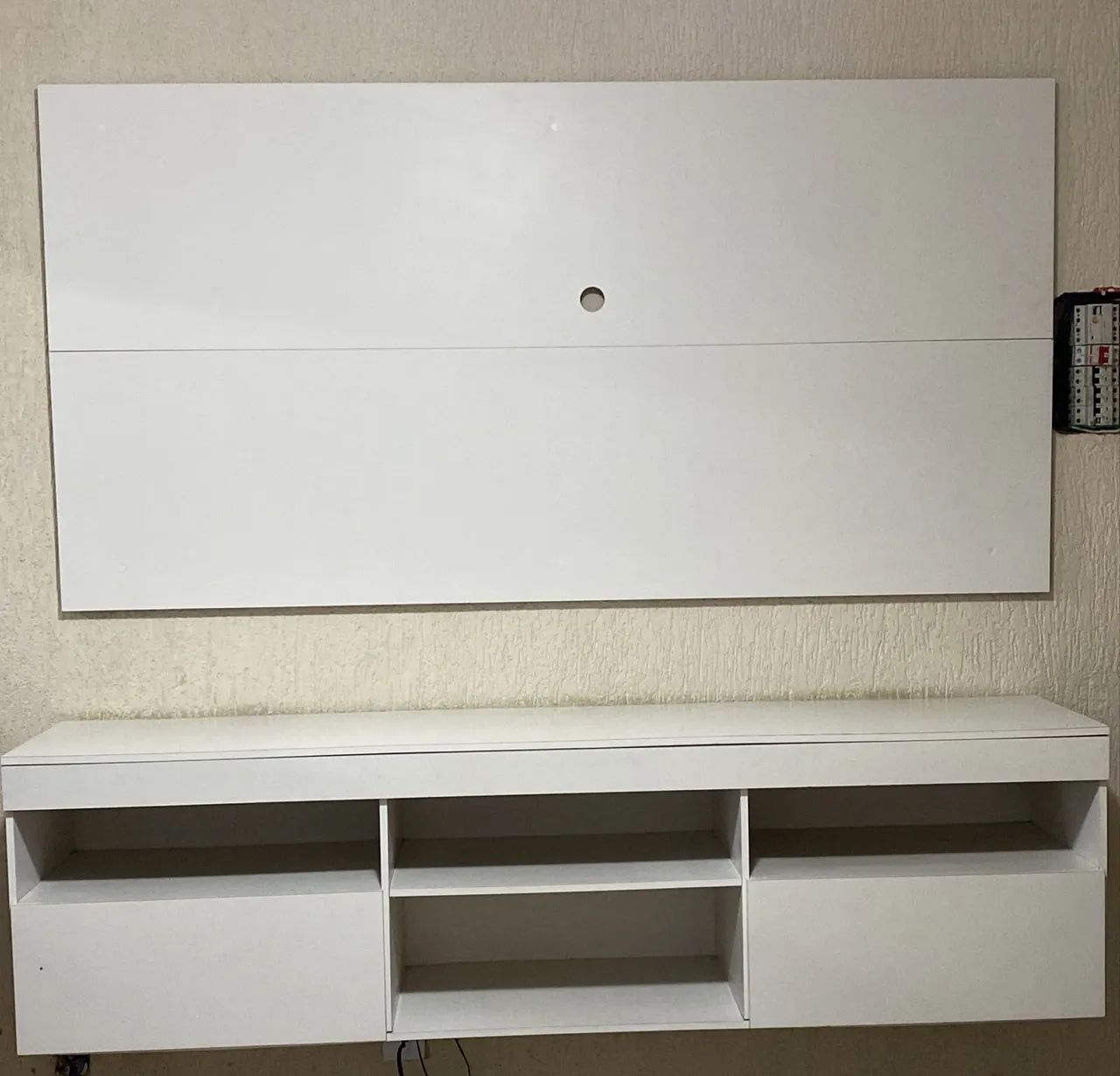 Painel mais rack suspenso 