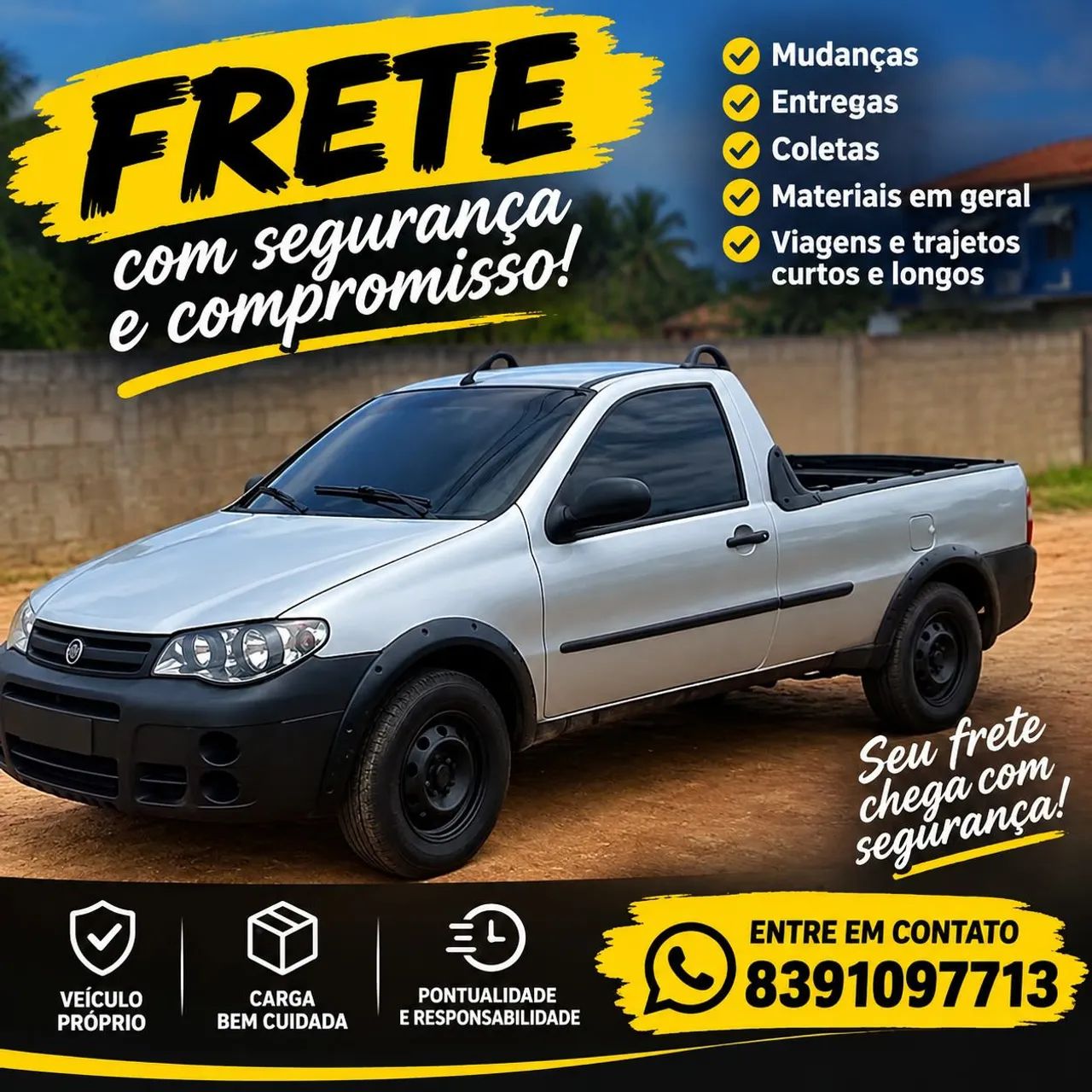 frete /mudanças 
