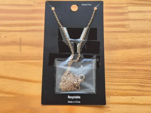 Colar Original Guess. Logo E Strass. Rosê Gold. Novo! - Foto 5