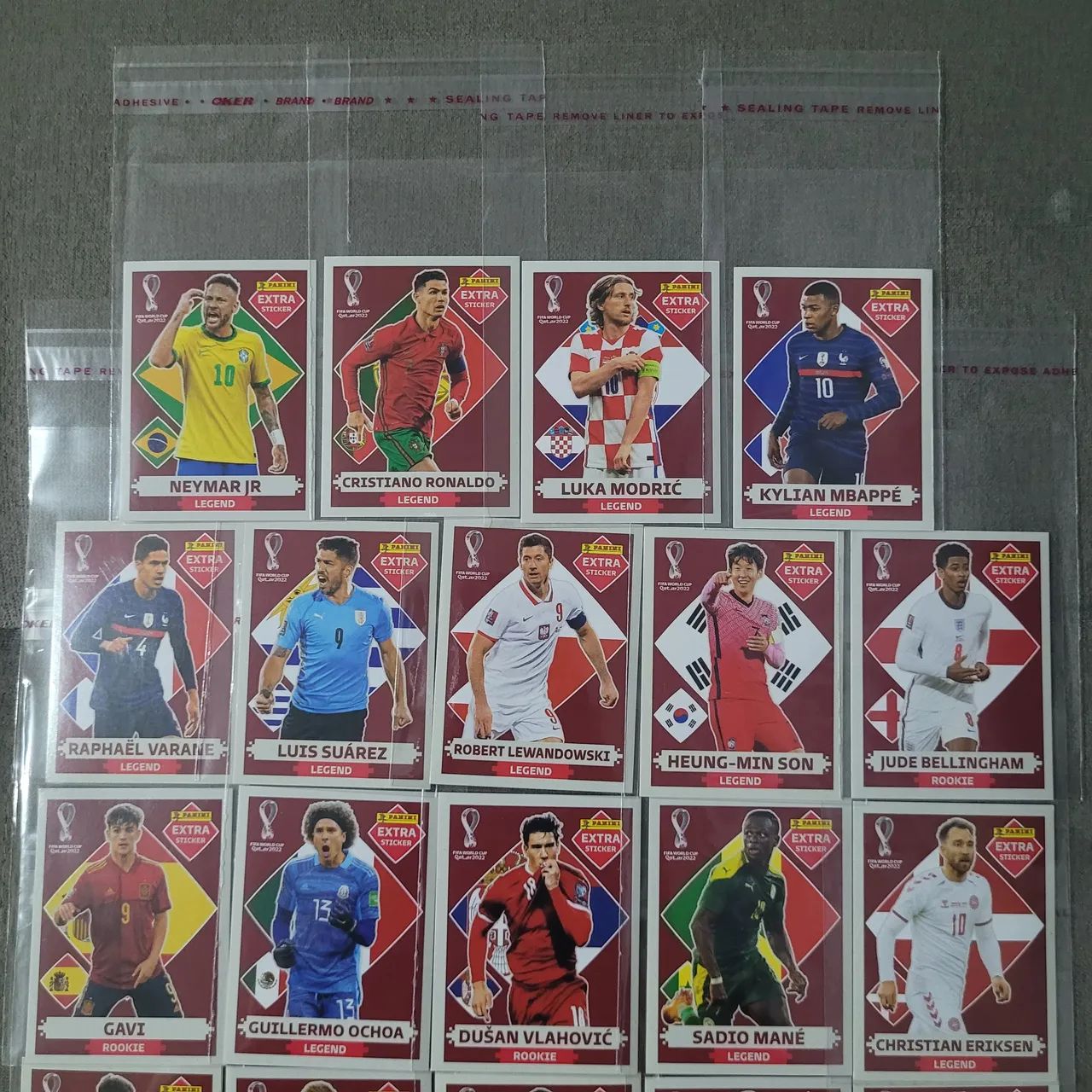 Legend 2022 lote com 19 figurinhas  - Foto 2