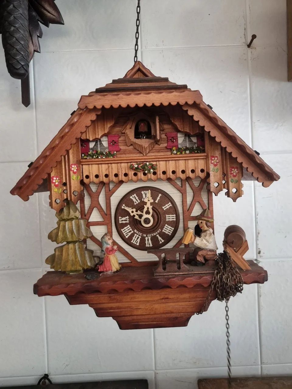 Relogio Cuco Chalé 