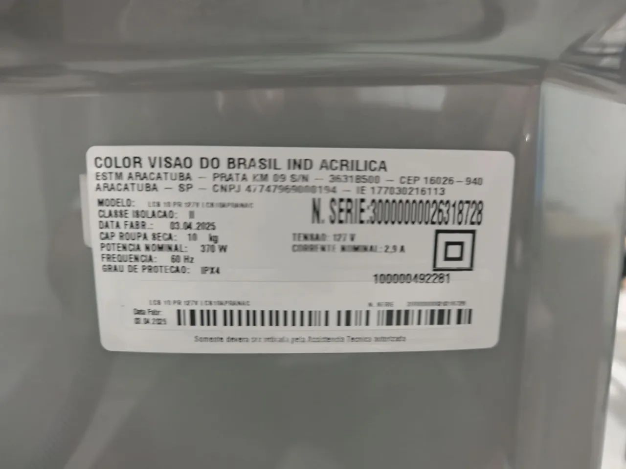 Tanquinho Colormaq 10kg - Foto 2