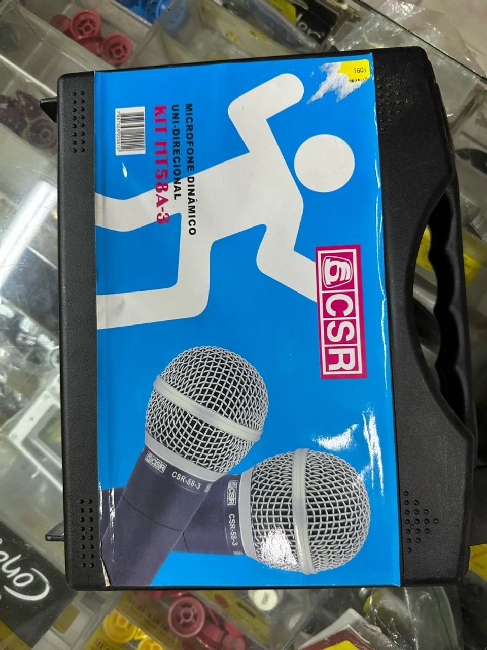 Kit 3 microfone Dinâmico CSR  - Foto 2