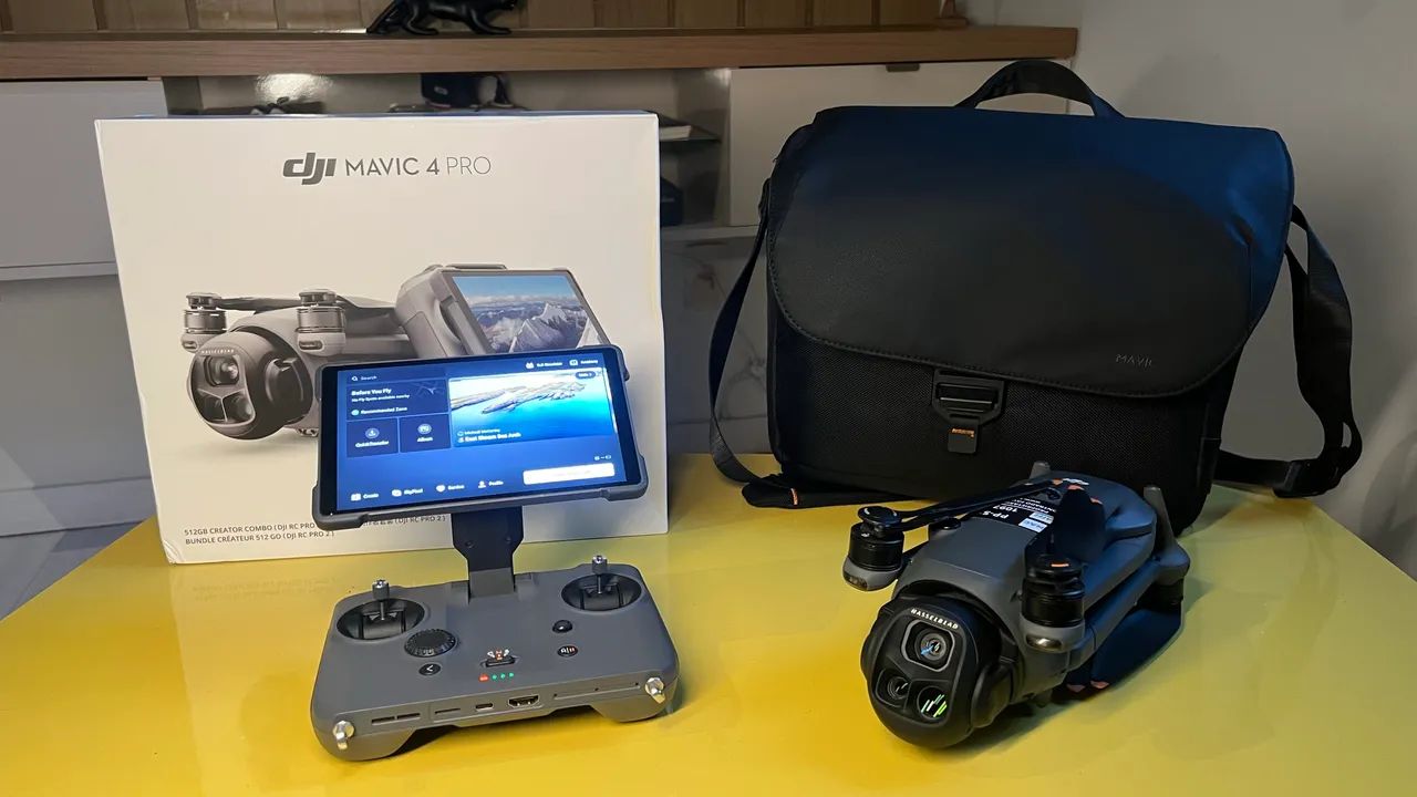     DJI Mavic 4 Pro Creator Combo | Estado de Novo | Poucos Ciclos - Foto 4