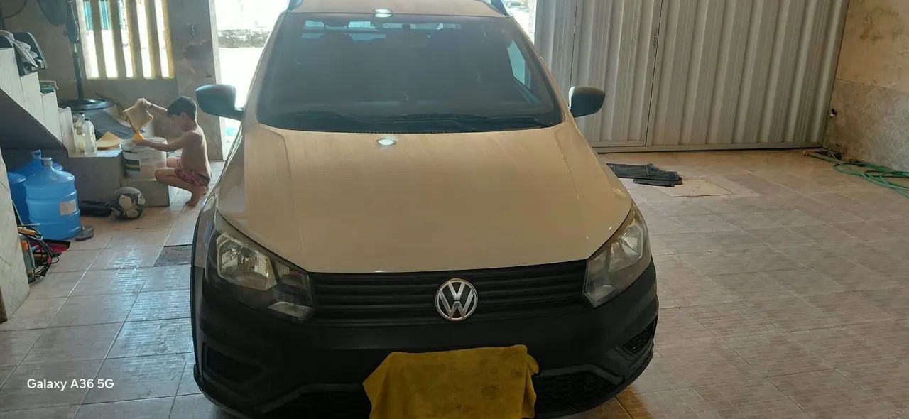 Volkswagen Saveiro Robust 1.6 Total Flex 8V CD 2021 - Foto 3