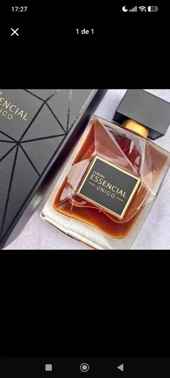 Perfume masculino essencial único 